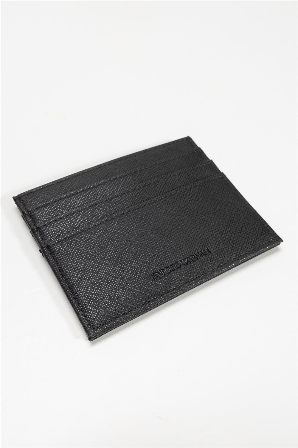 Emporio Armani Erkek Kartlık Siyah