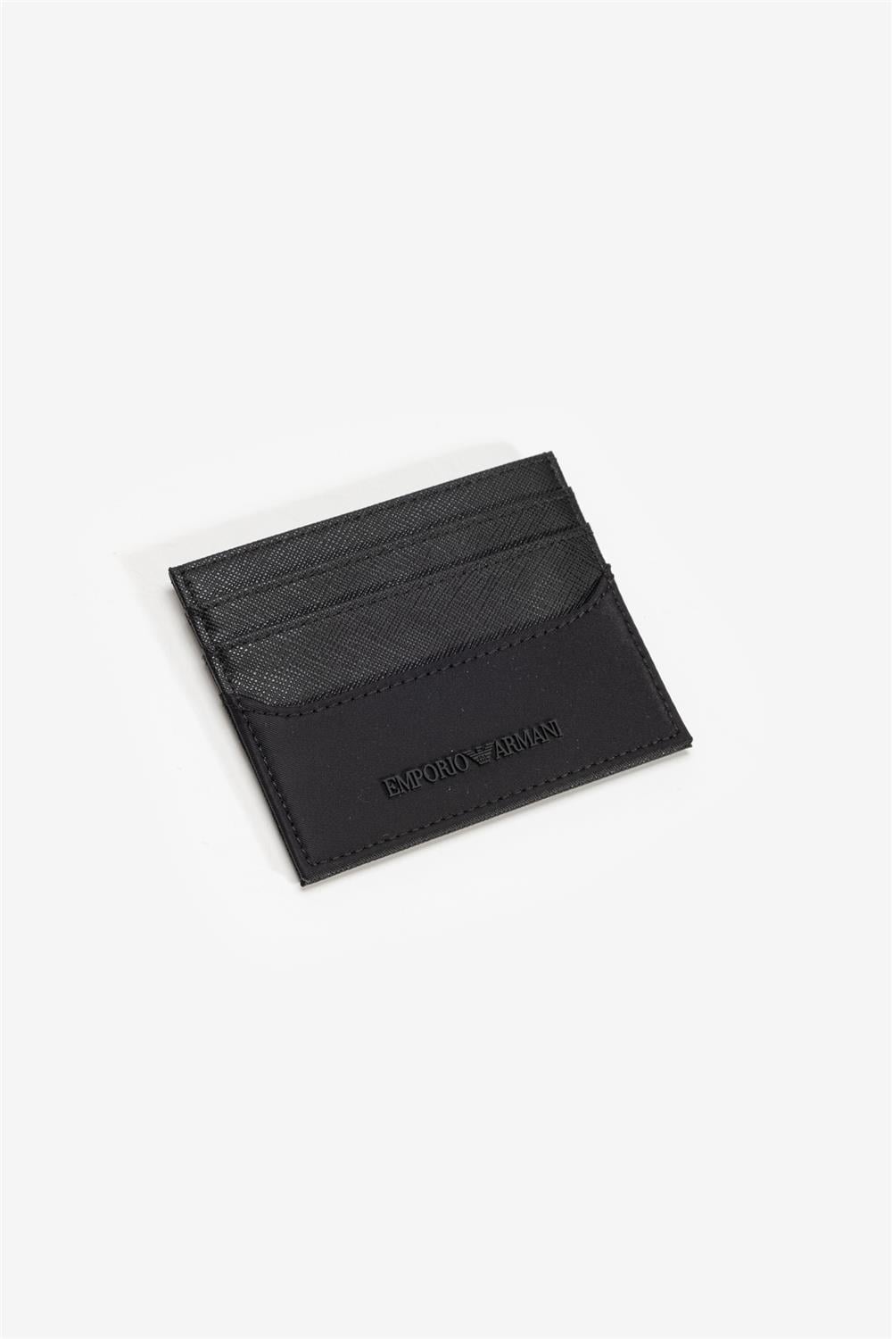 Emporio Armani Erkek Kartlık Siyah