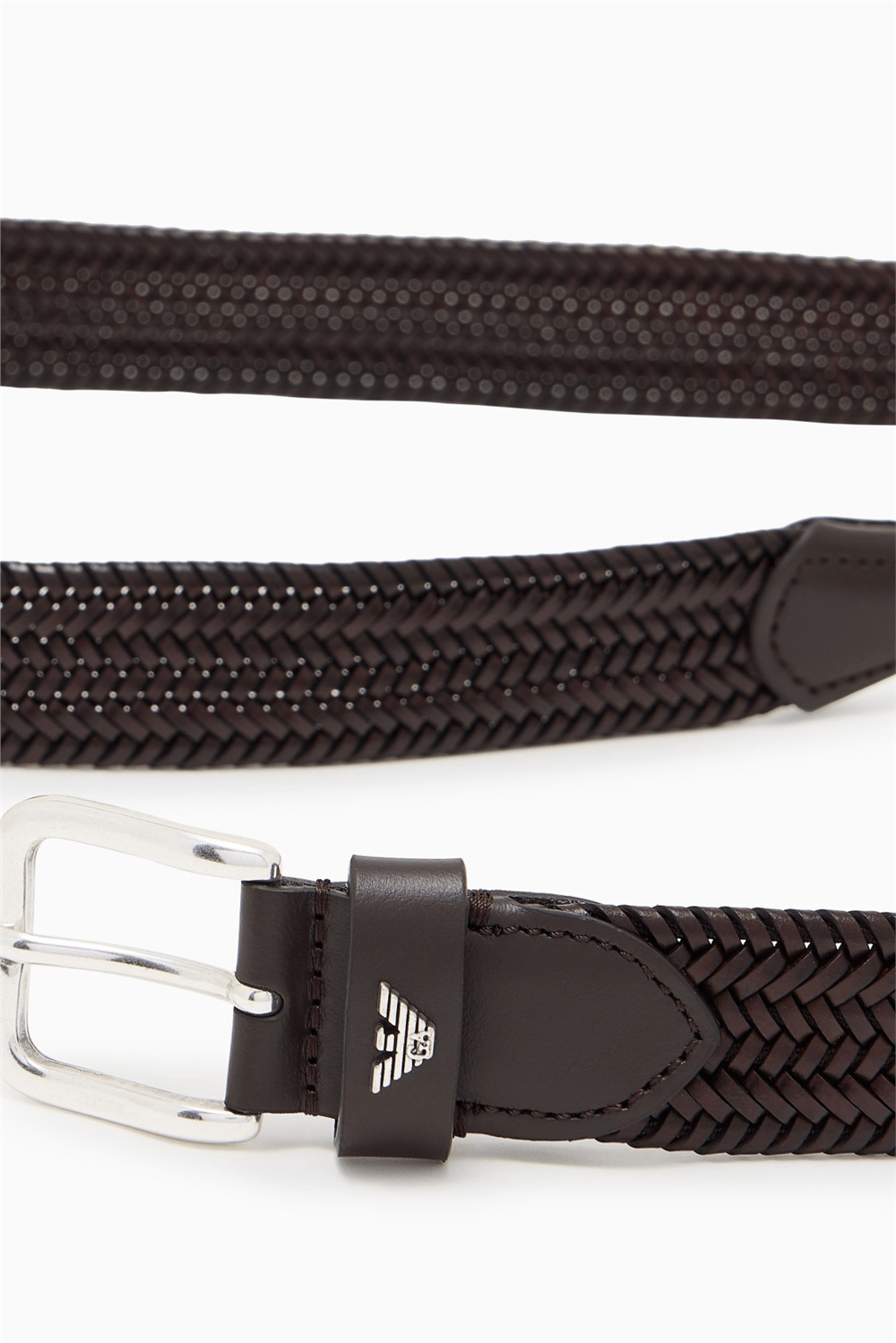 Emporio Armani Erkek Kemer Taba
