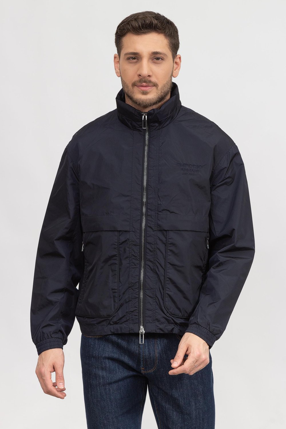 Emporio Armani Erkek Mont Lacivert