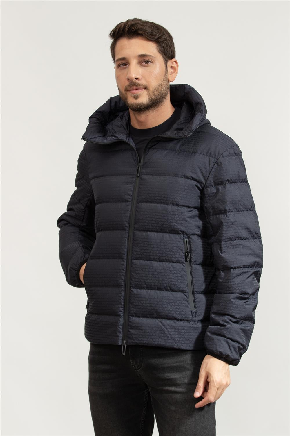 Emporio Armani Erkek Mont Lacivert