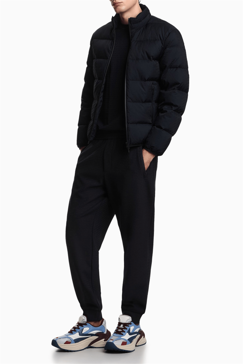 Emporio Armani Erkek Mont Lacivert