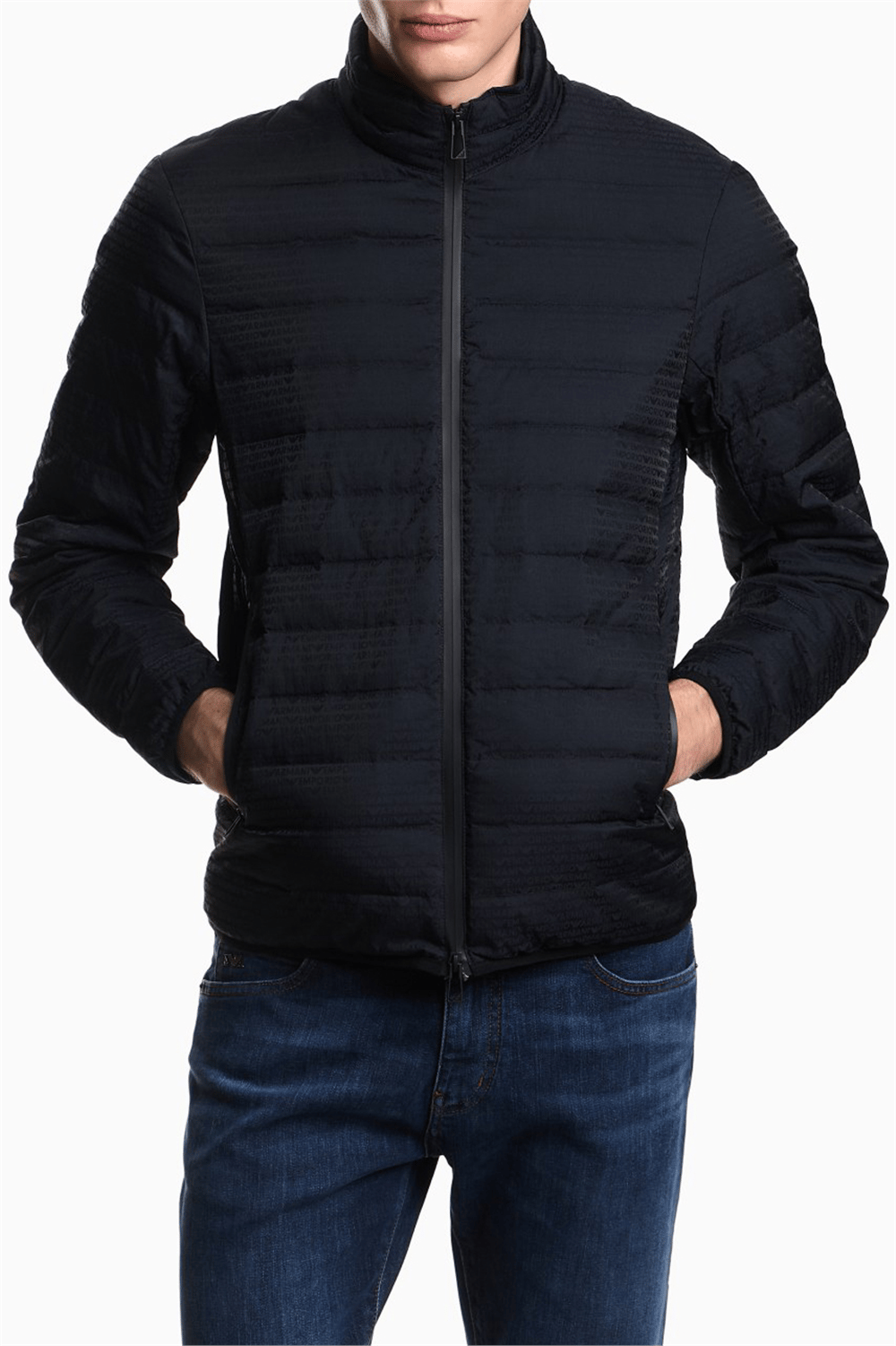 Emporio Armani Erkek Mont Lacivert