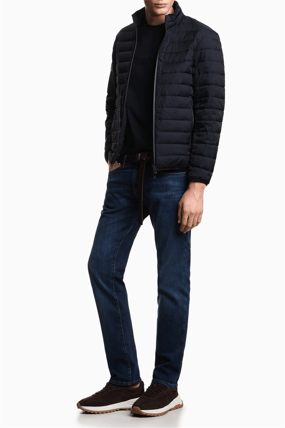 Emporio Armani Erkek Mont Lacivert