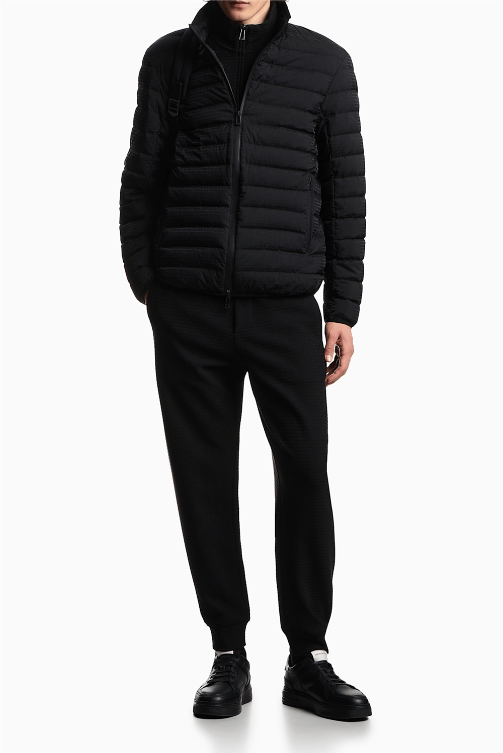 Emporio Armani Erkek Mont Siyah