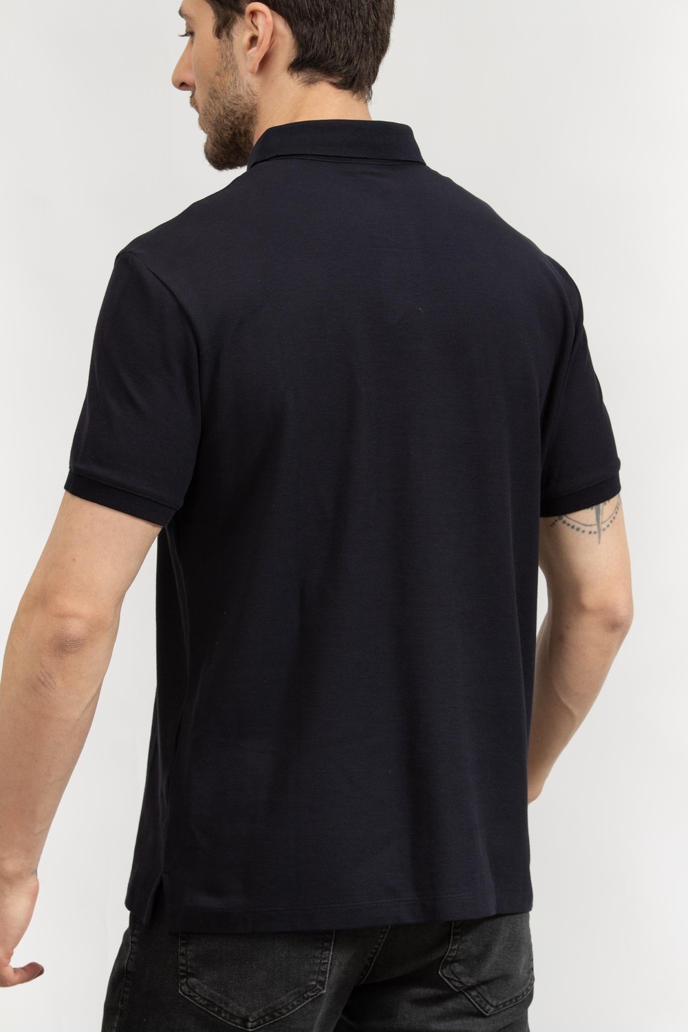 Emporio Armani Erkek Polo Yaka T-Shirt Lacivert
