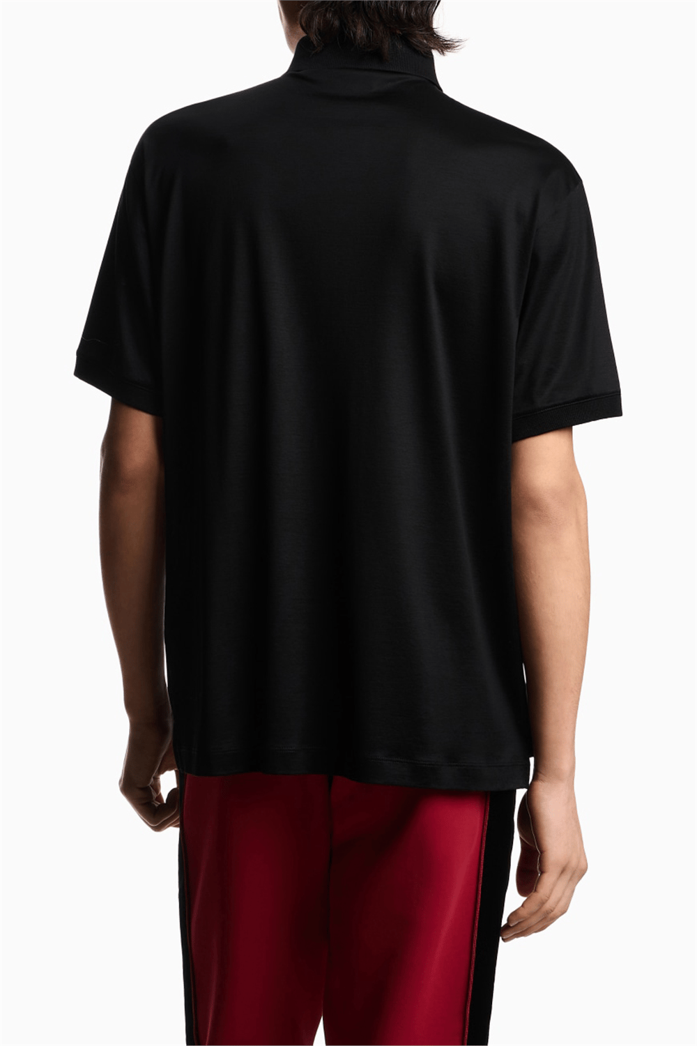 Emporio Armani Erkek Polo Yaka T-Shirt Siyah