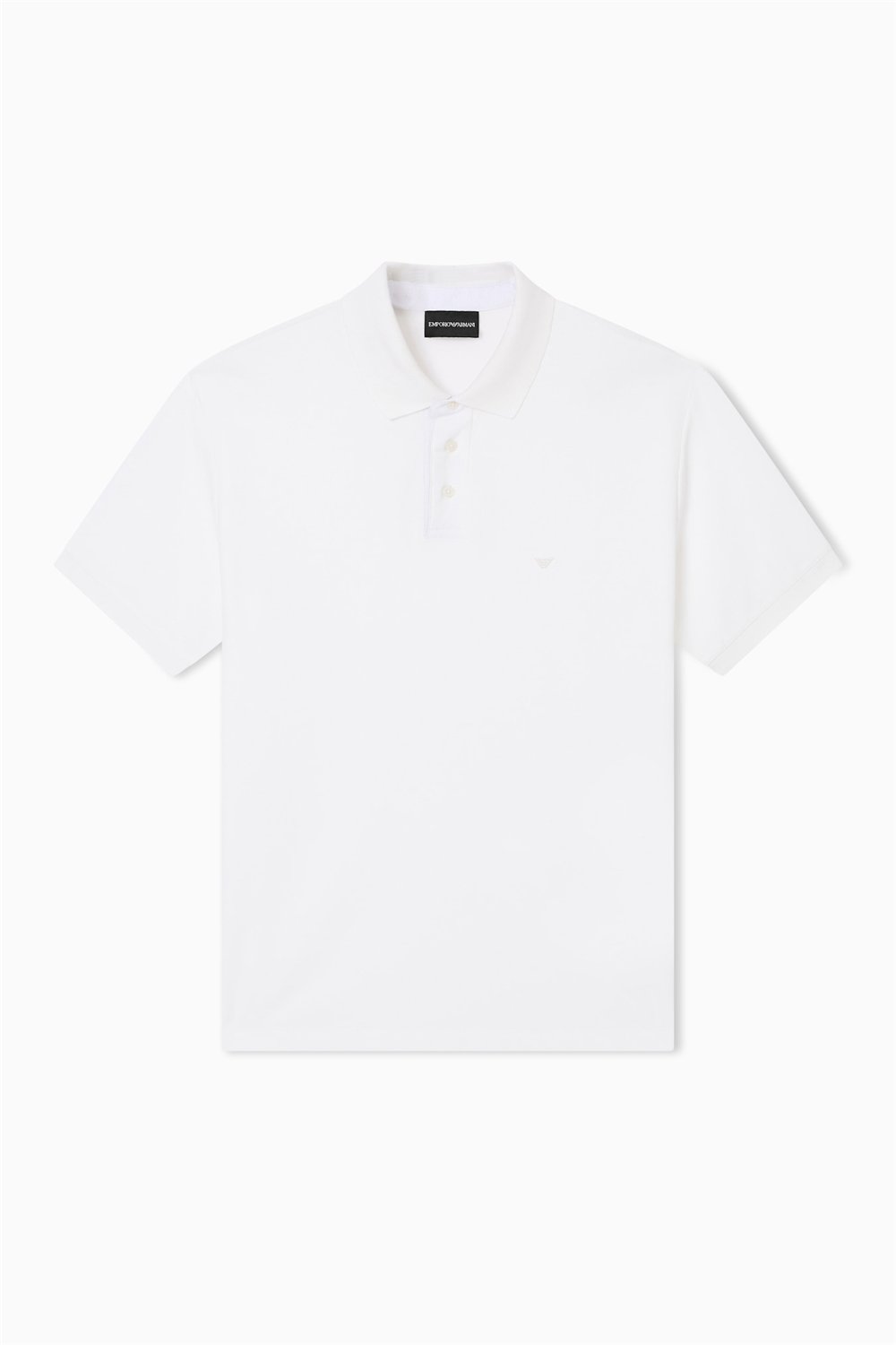 Emporio Armani Erkek Polo Yaka T-Shirt Beyaz