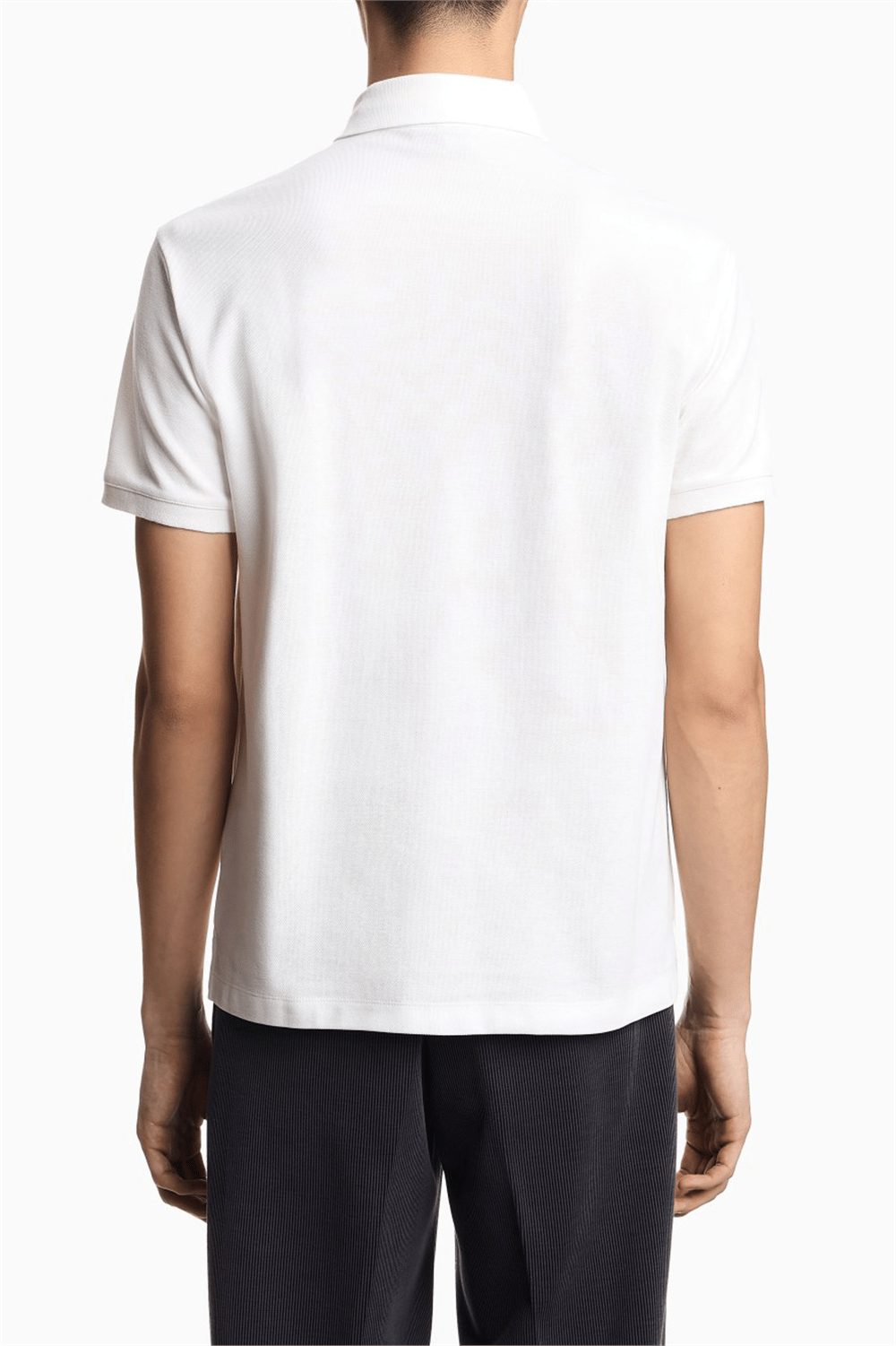 Emporio Armani Erkek Polo Yaka T-Shirt Beyaz