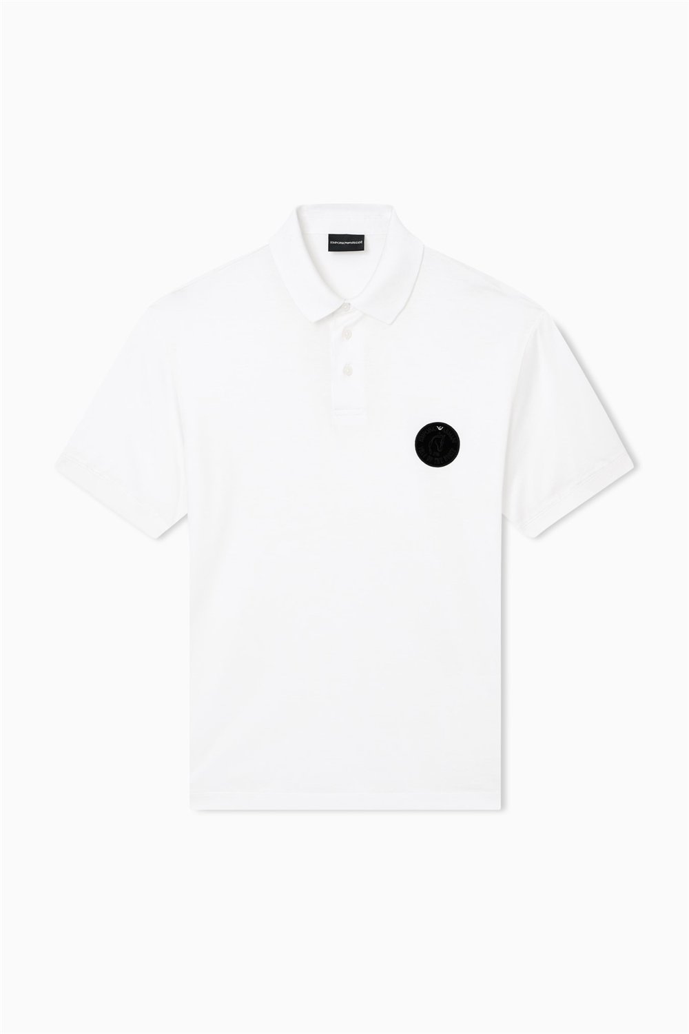 Emporio Armani Erkek Polo Yaka T-Shirt Beyaz
