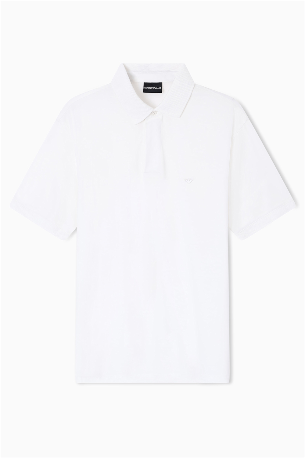 Emporio Armani Erkek Polo Yaka T-Shirt Beyaz