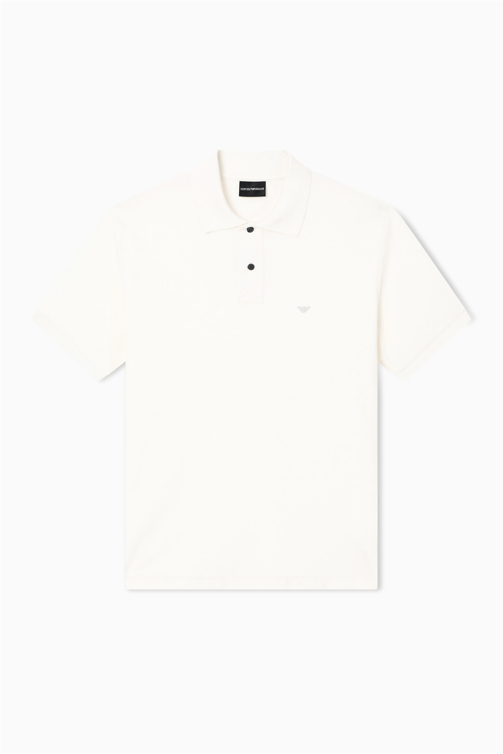 Emporio Armani Erkek Polo Yaka T-Shirt Krem