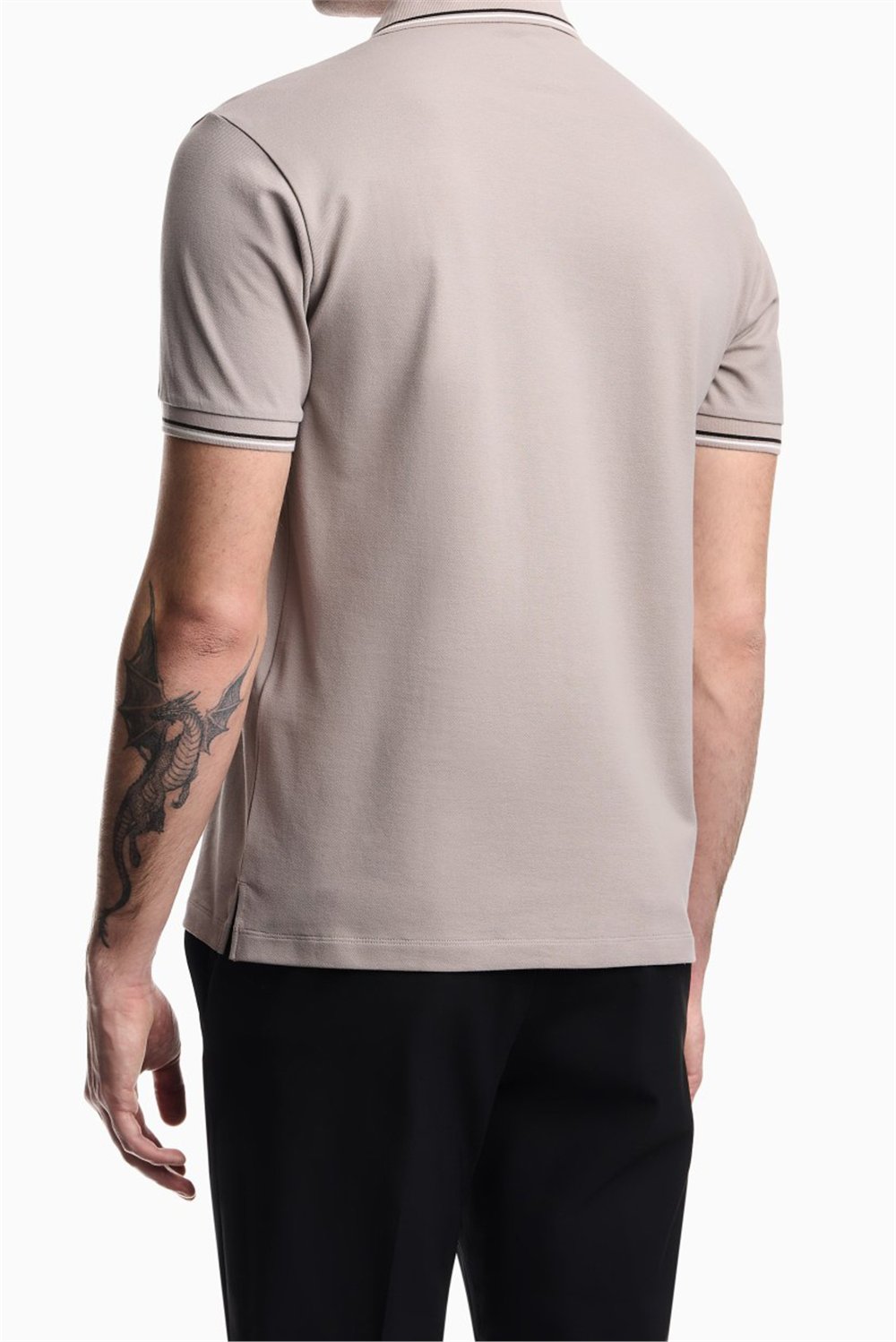 Emporio Armani Erkek Polo Yaka T-Shirt Çok Renkli
