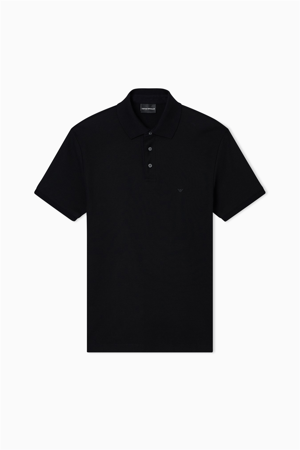 Emporio Armani Erkek Polo Yaka T-Shirt Siyah