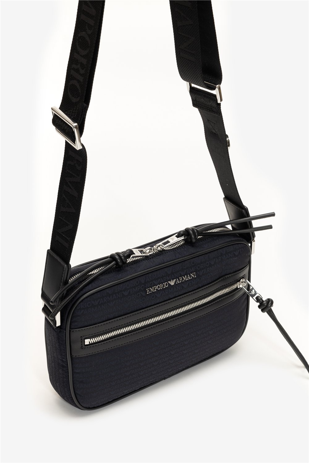 Emporio Armani Erkek Reporter Çanta Lacivert