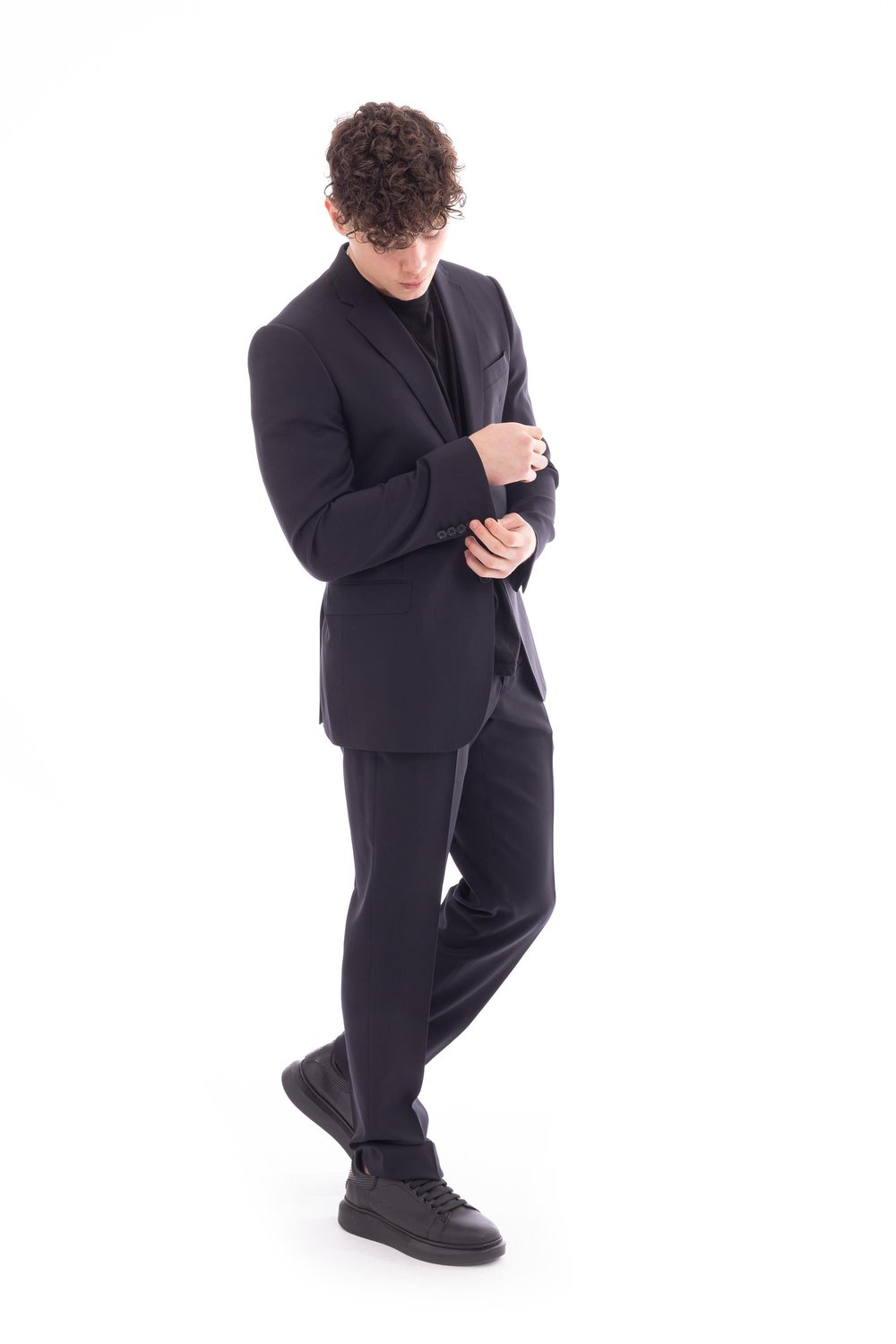 Emporio Armani Erkek Takım Elbise Siyah