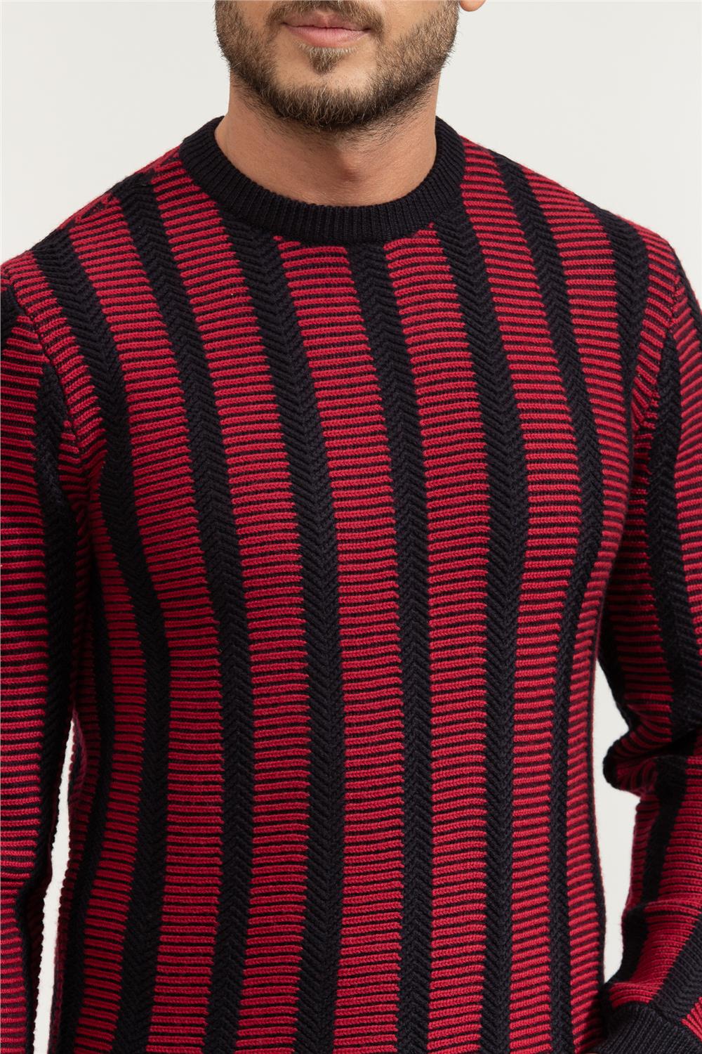 Emporio Armani Erkek Triko Mavi