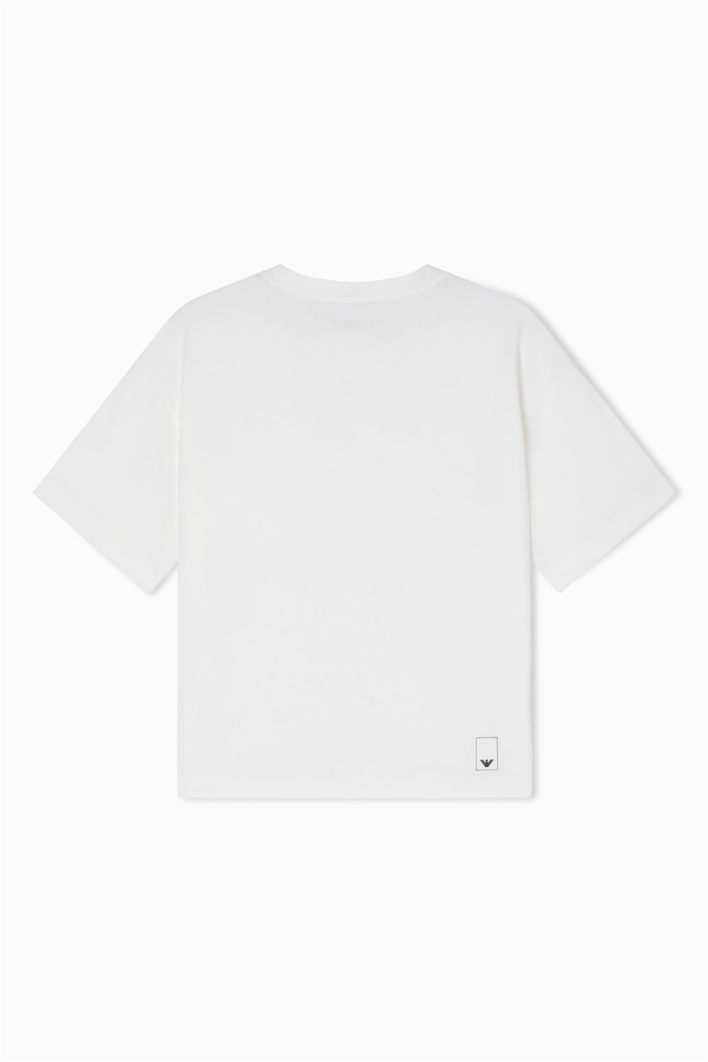 Emporio Armani Kadın Bisiklet Yaka T-Shirt Beyaz