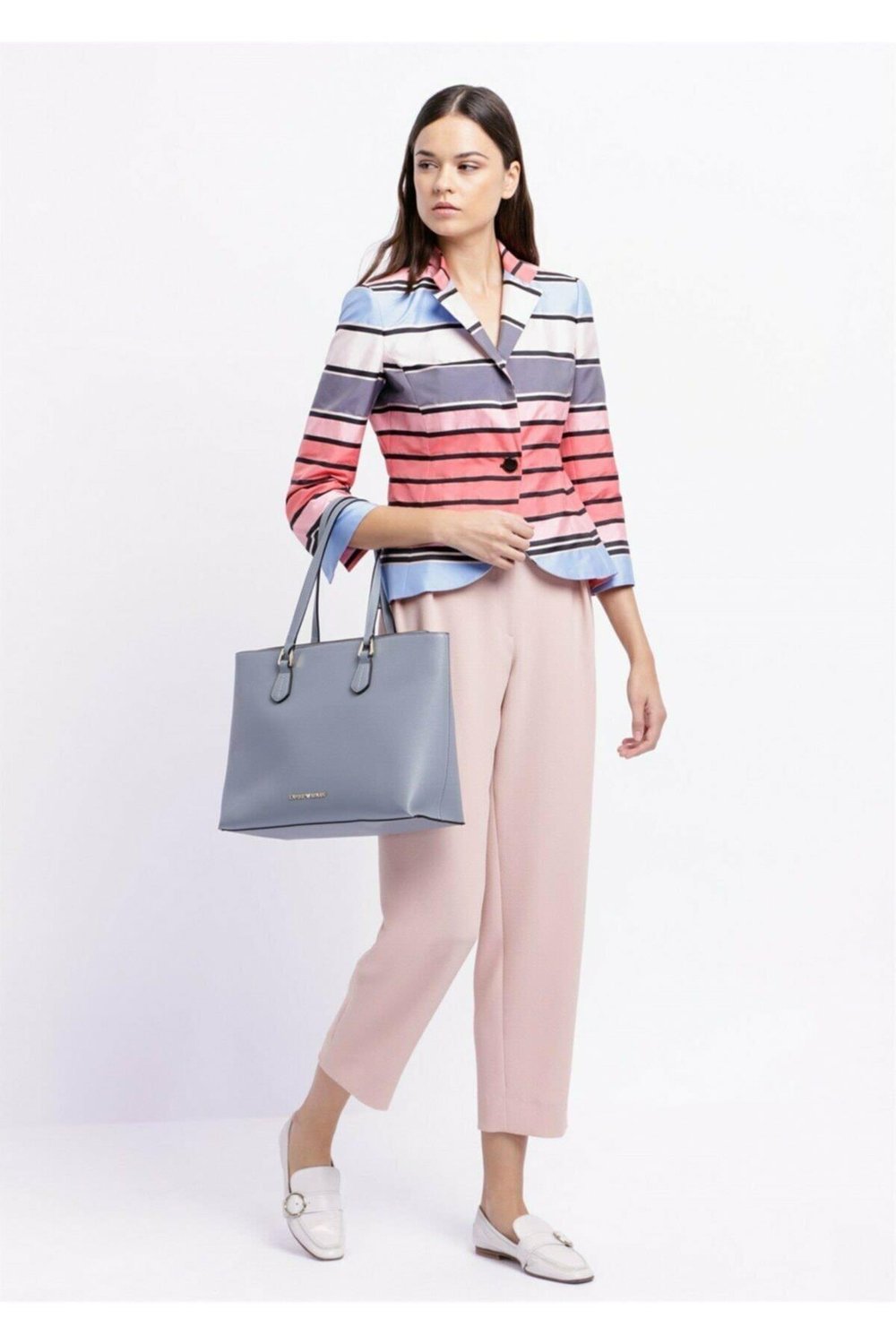 Emporio Armani Kadın Mont Beyaz