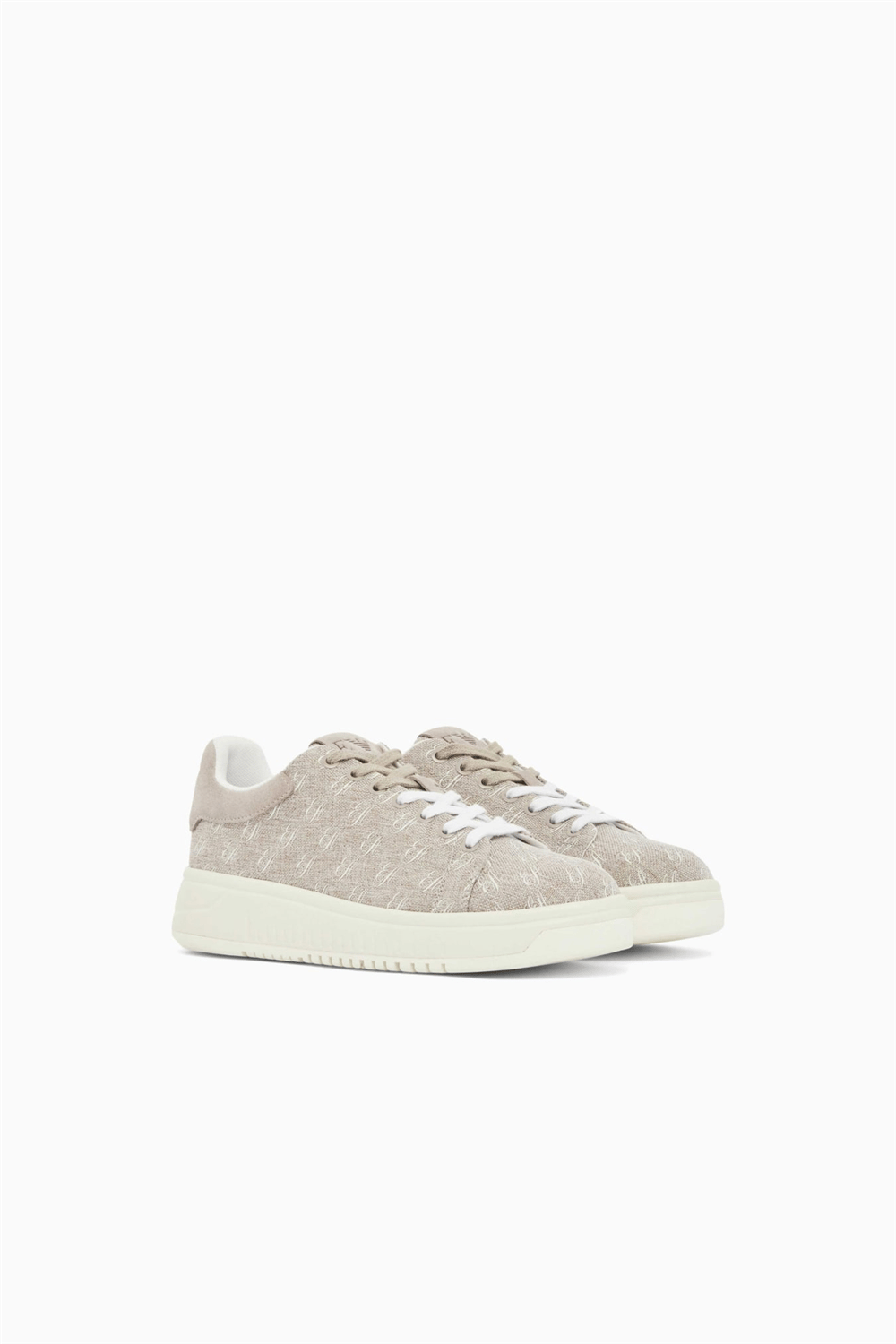 Emporio Armani Kadın Sneaker Cappuccino