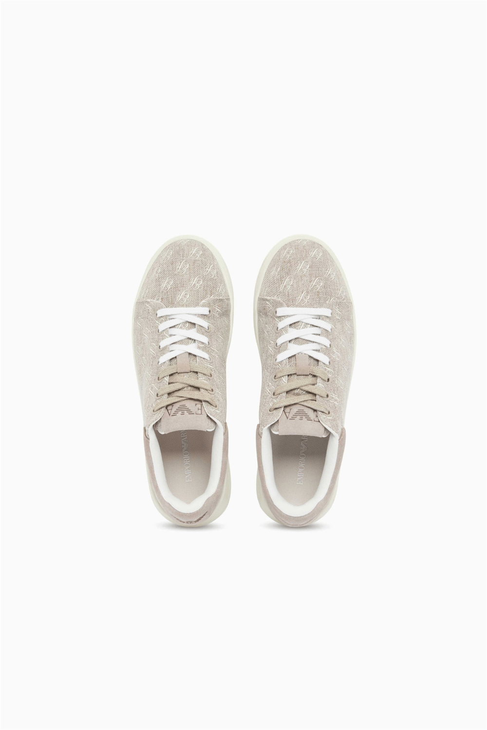 Emporio Armani Kadın Sneaker Cappuccino