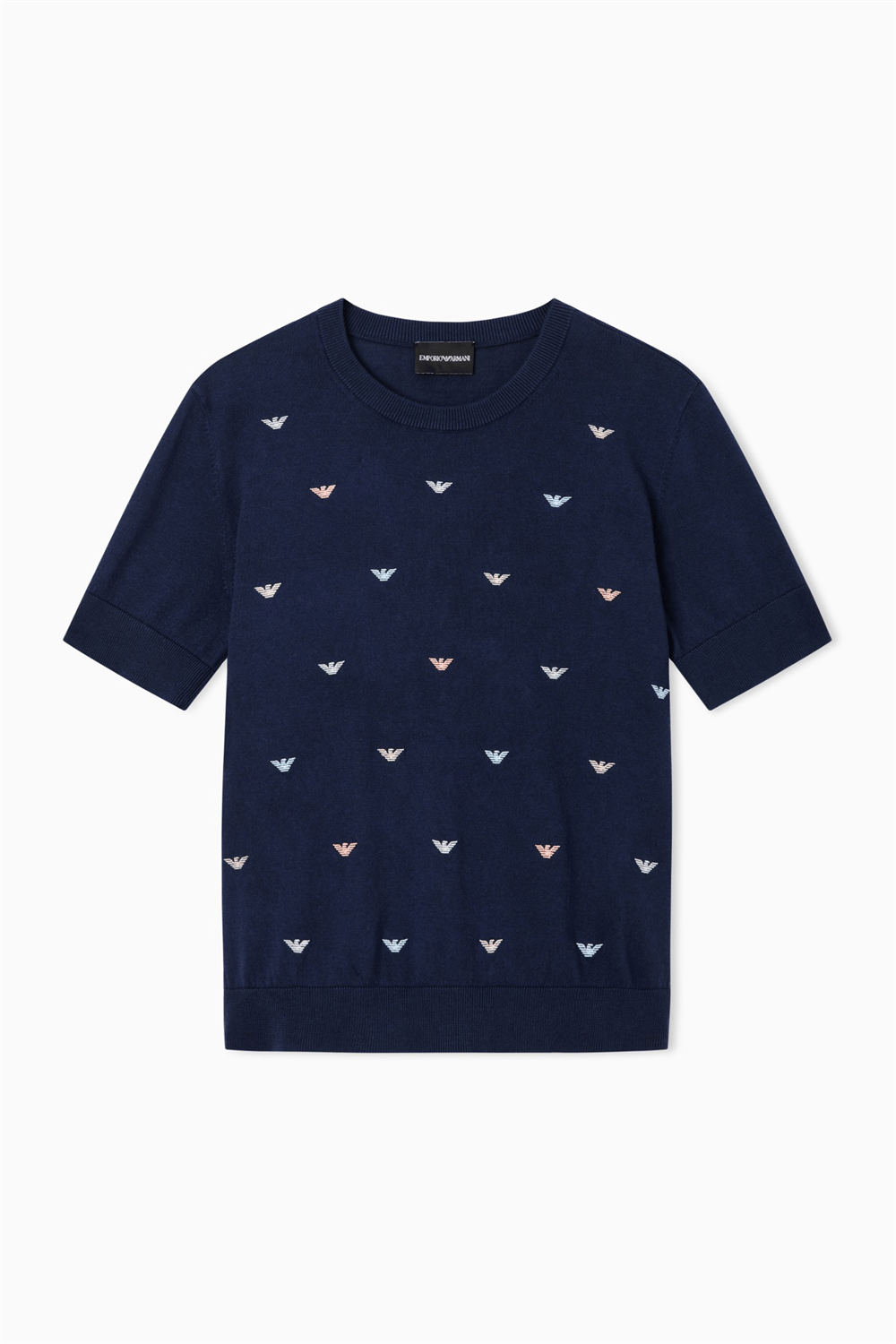 Emporio Armani Kadın Triko Mavi