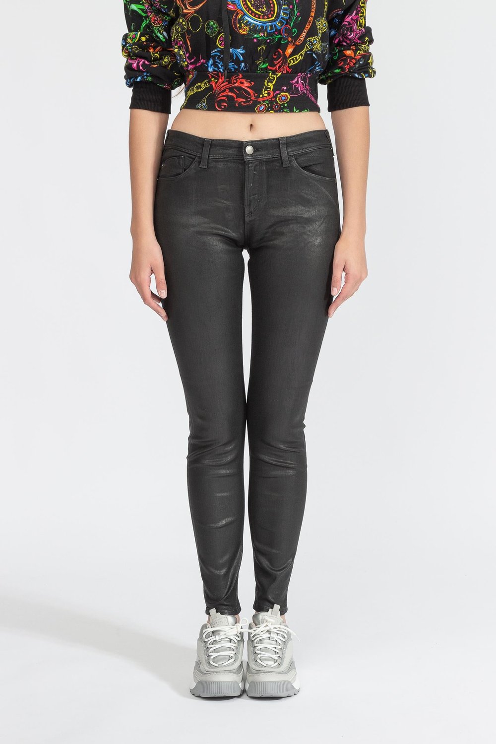 Emporio Armani Skinny Kadın Jean Pantolon Siyah