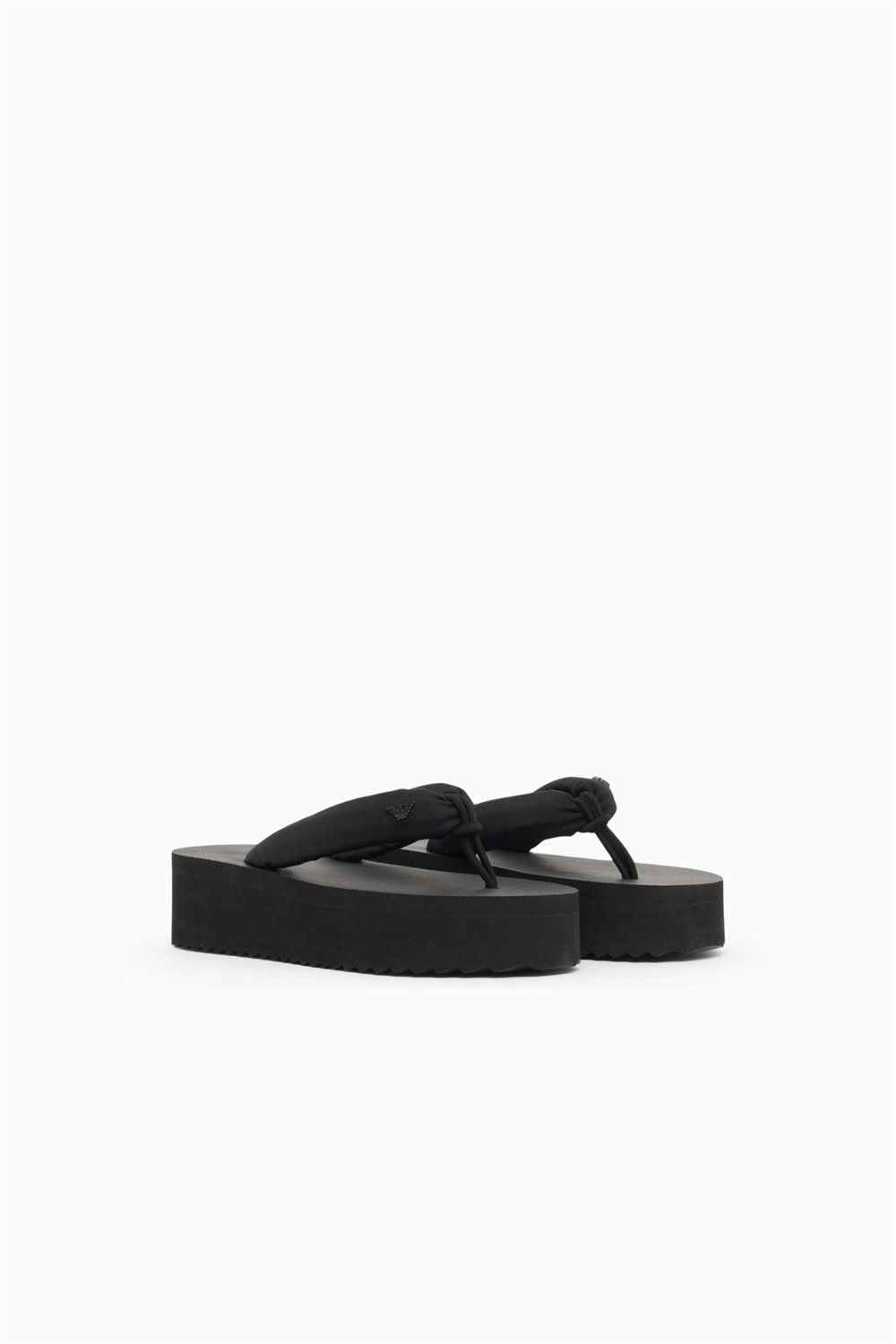 Emporio Armani Unisex Plaj Terliği Siyah