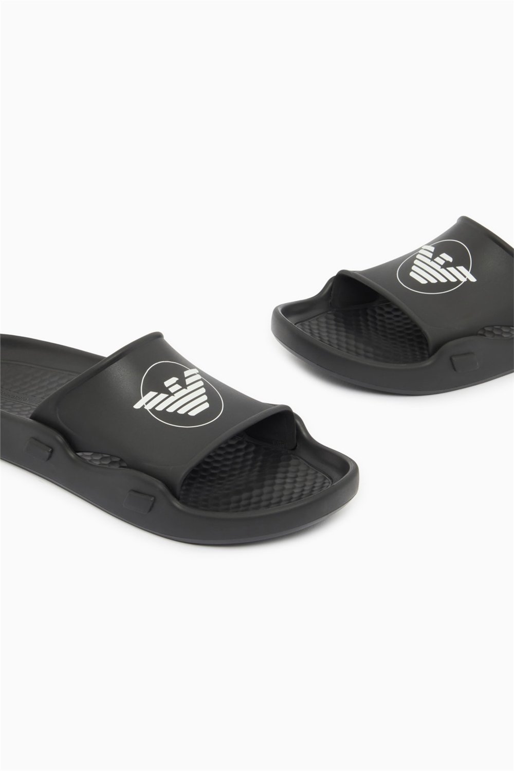Emporio Armani Unisex Plaj Terliği Siyah