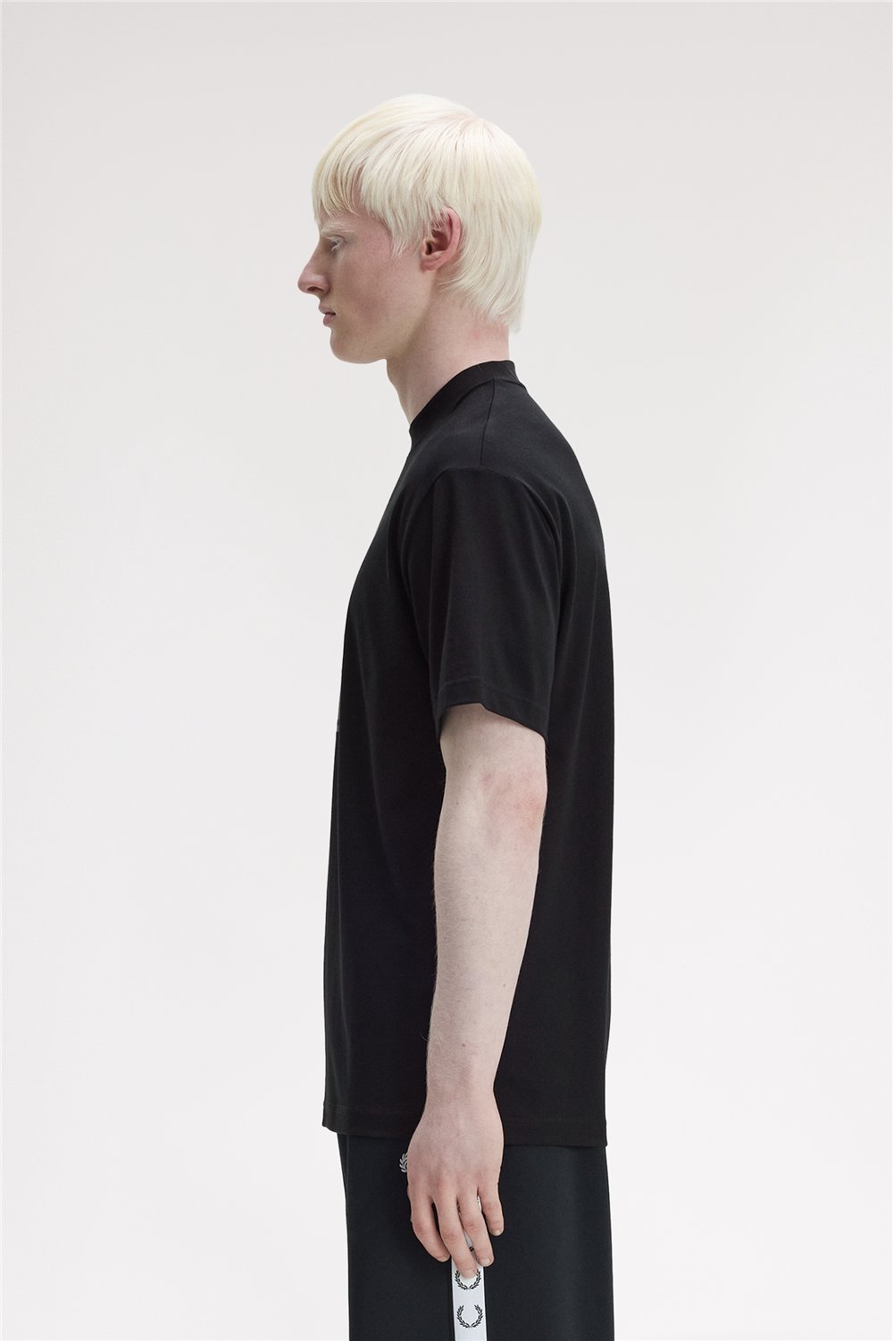 Fred Perry Box Graphic Erkek Bisiklet Yaka T-Shirt
