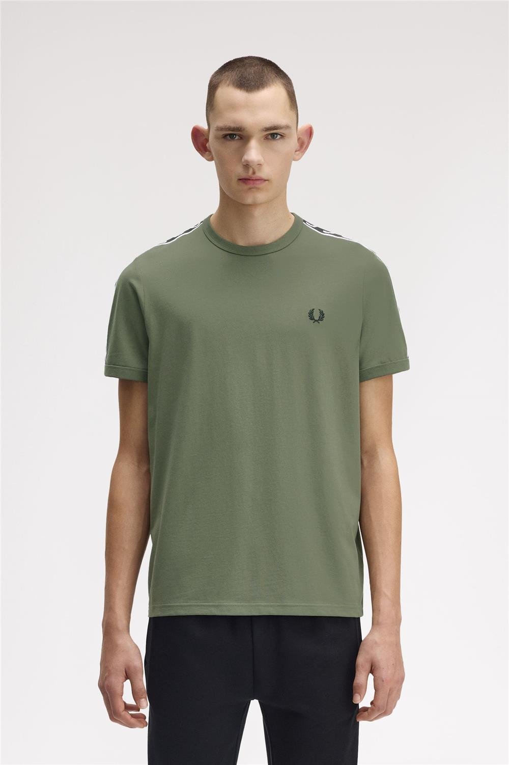 Fred Perry Erkek Bisiklet Yaka T-Shirt