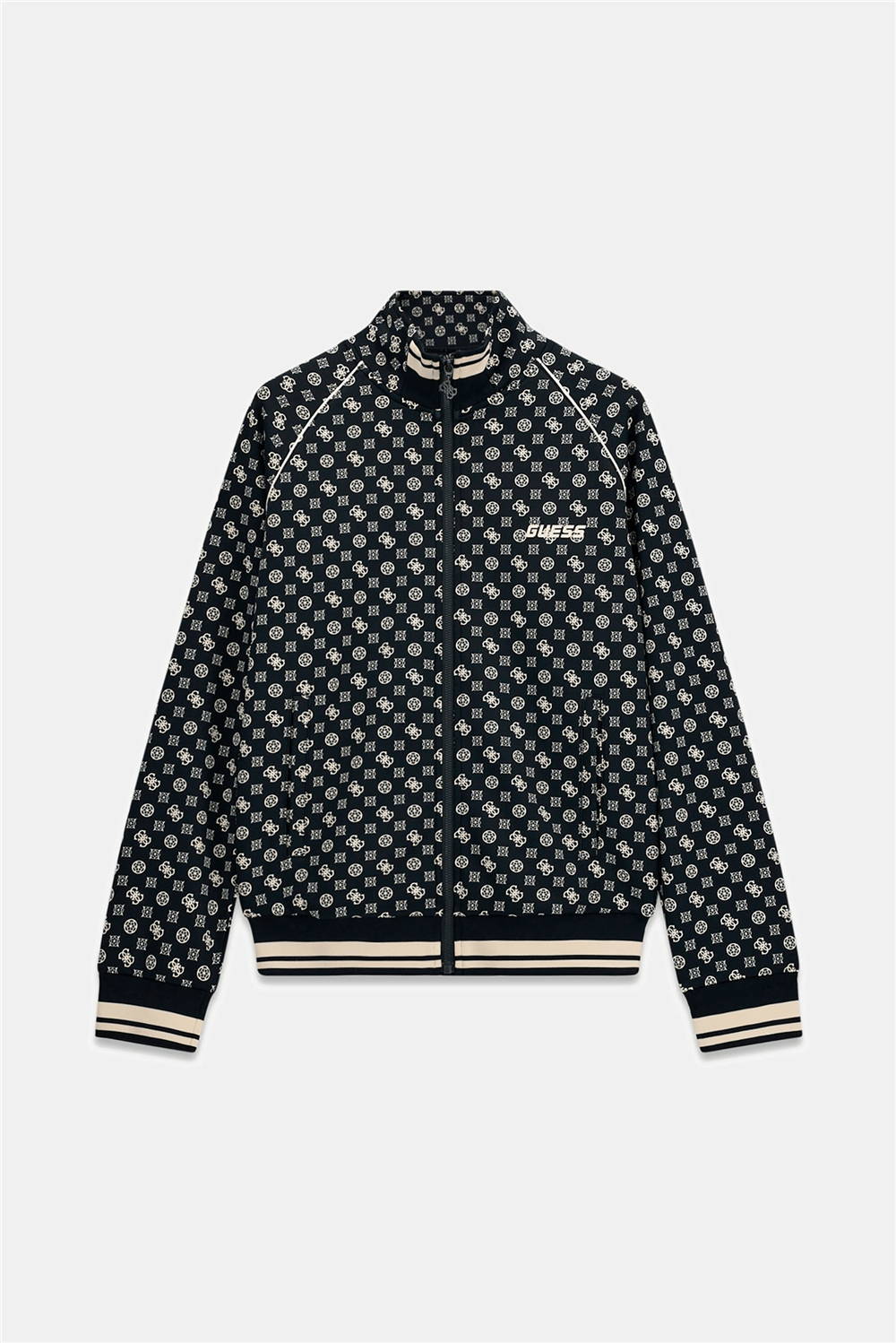 Guess Aggie Kadın Aktif Scuba Fermuarlı Sweatshirt