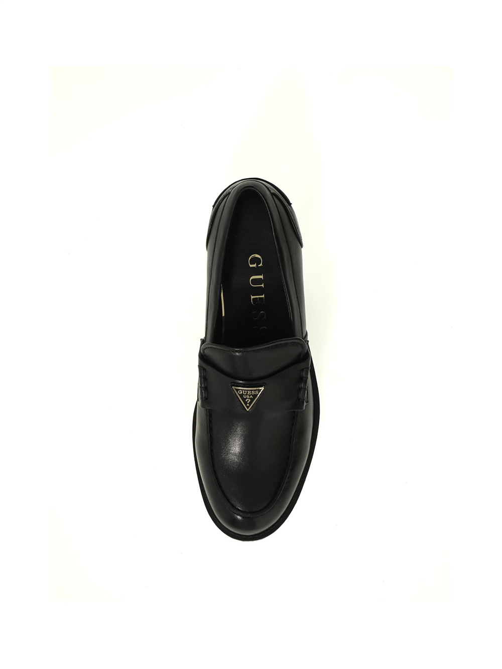 Guess Beliso Kadın Deri Loafer Siyah