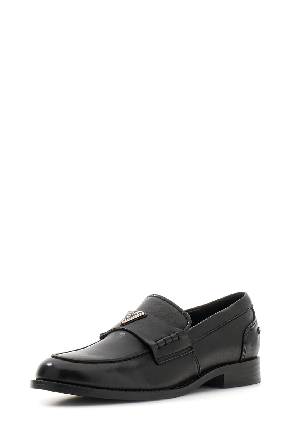 Guess Beliso Kadın Deri Loafer Siyah