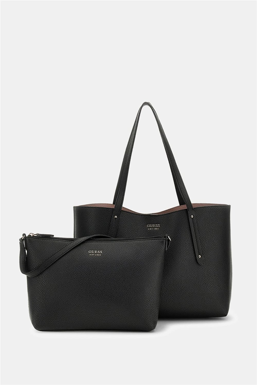 Guess Brenton Kadın Tote Çanta Siyah