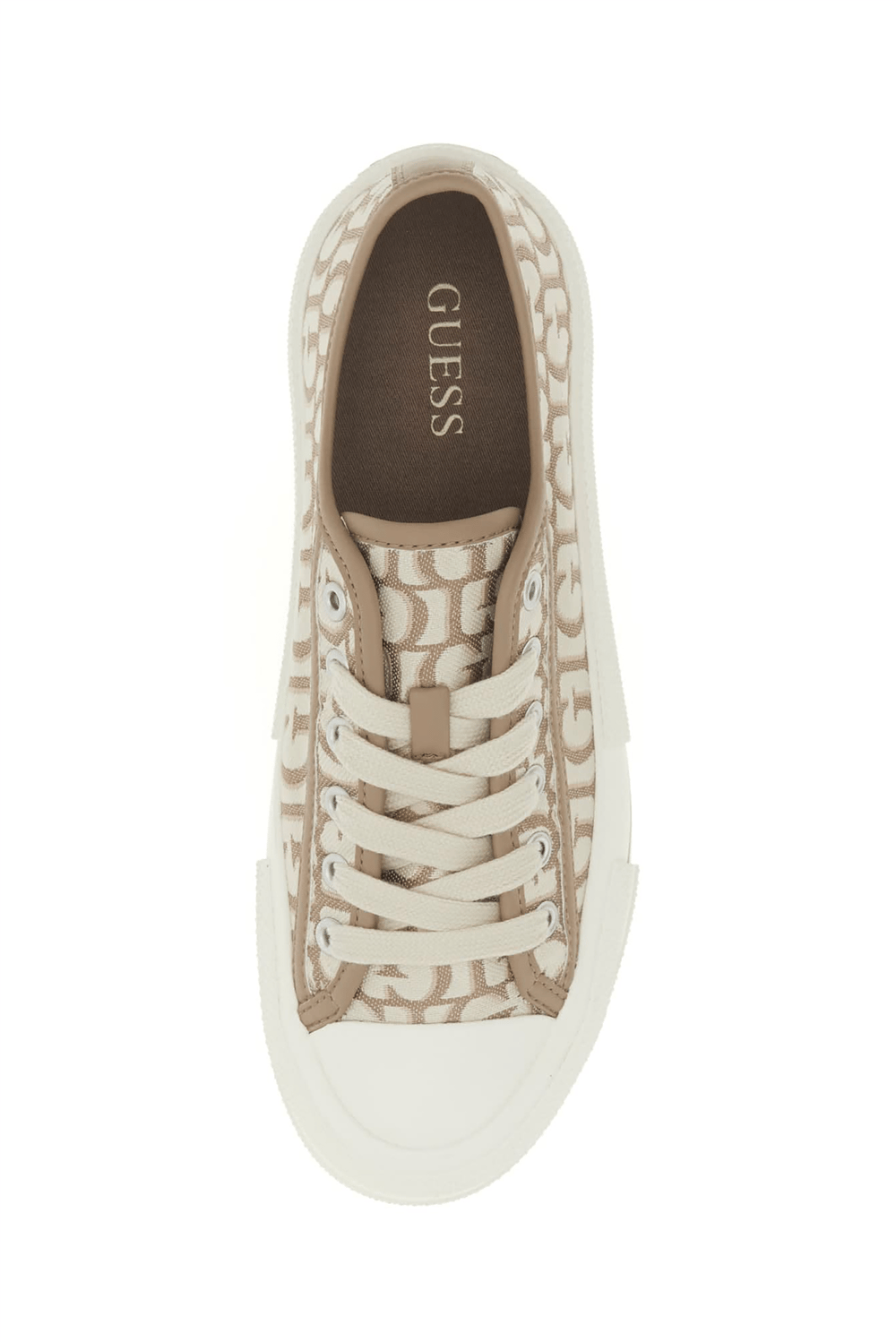 Guess Carey Kadın Sneaker Kahverengi