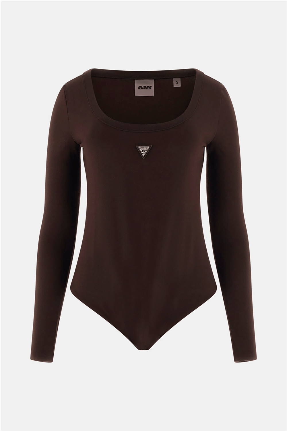 Guess Colette Kadın Aktif Bodysuit Kahverengi