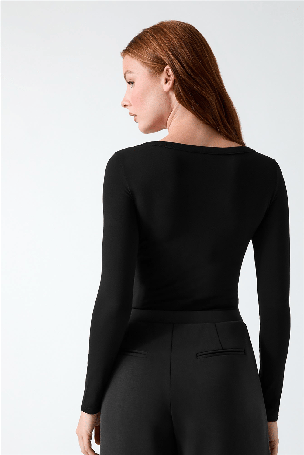Guess Colette Kadın Aktif Bodysuit Siyah