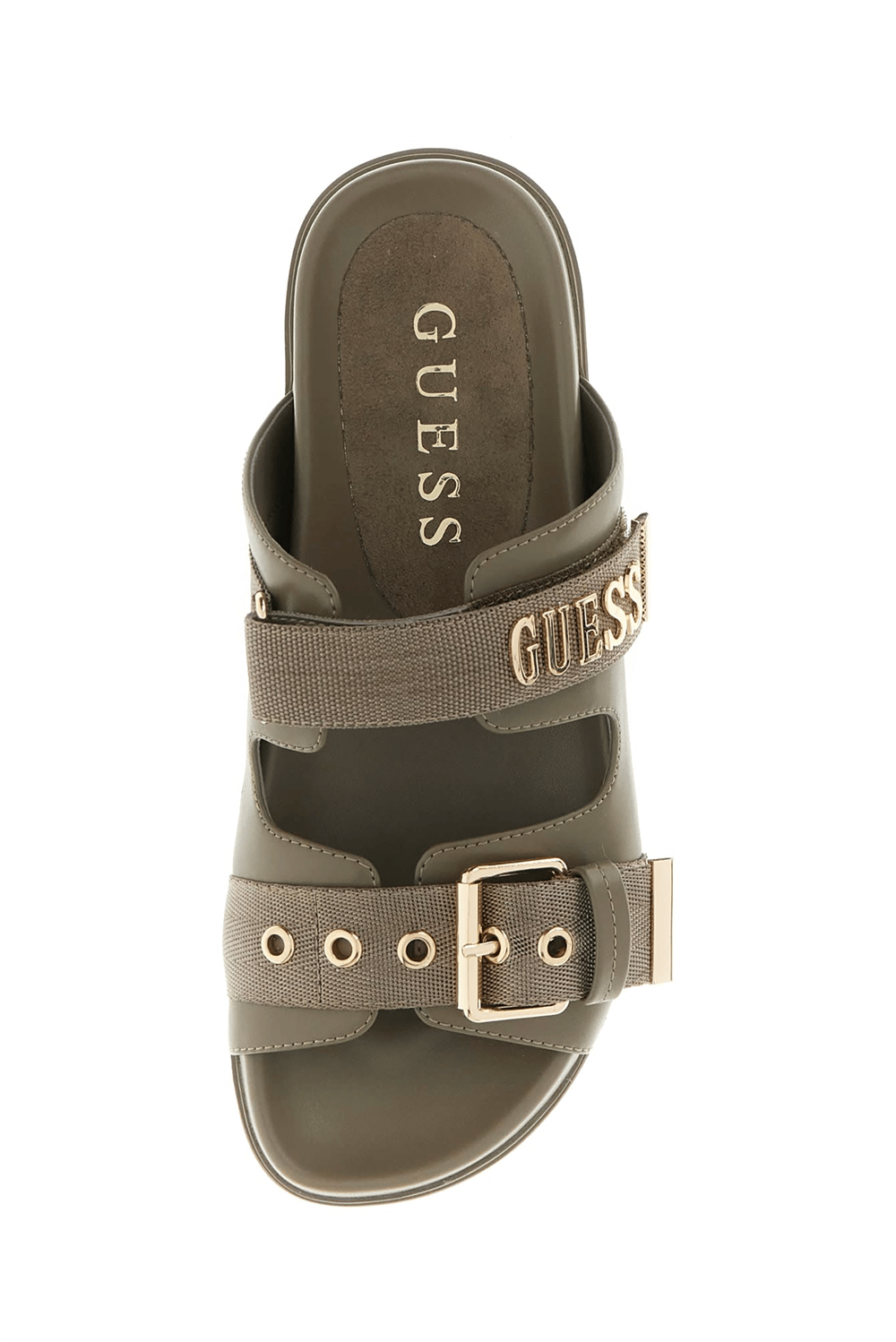 Guess Faxona Kadın Sandalet Yeşil
