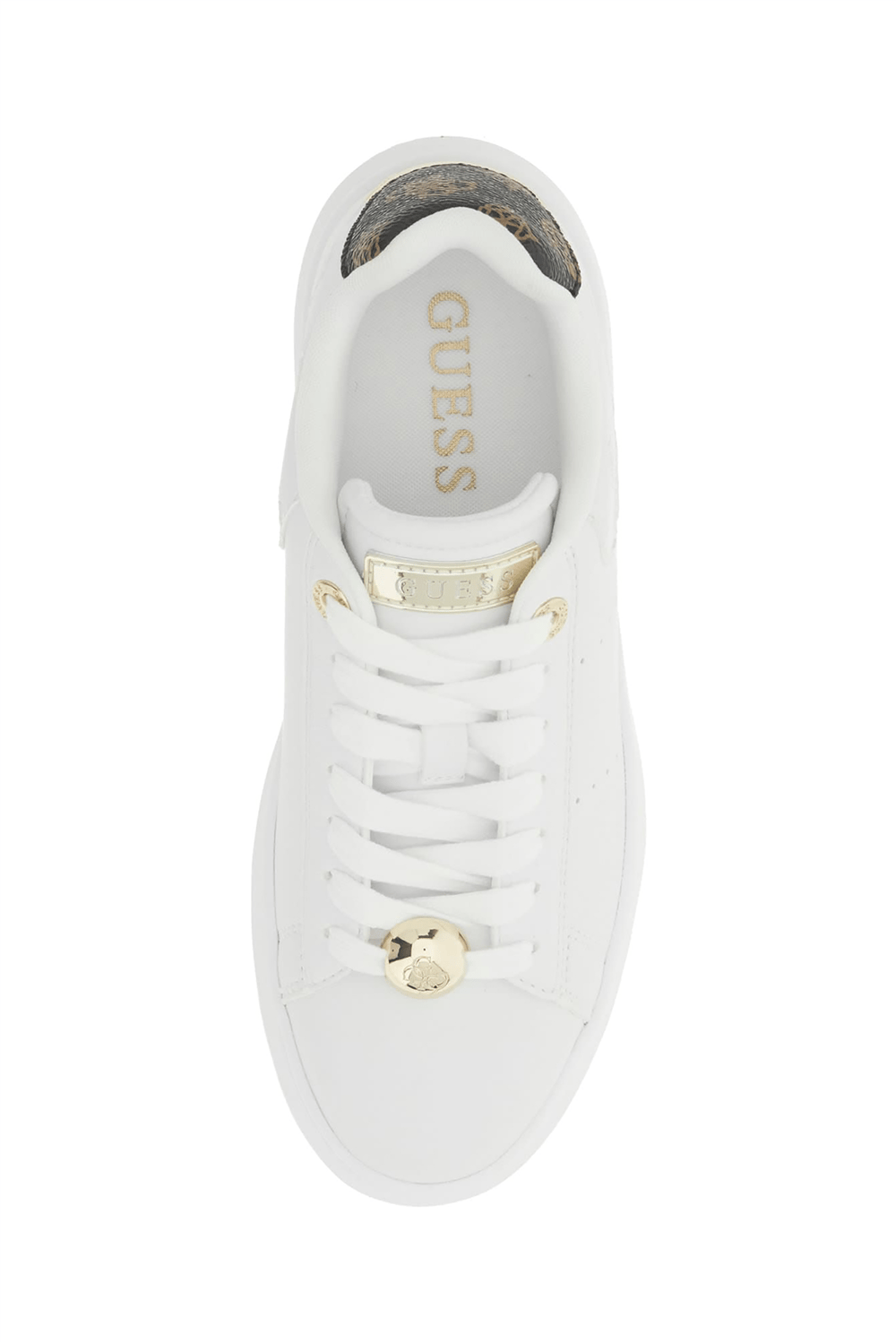 Guess Fireup Kadın Deri Sneaker Beyaz