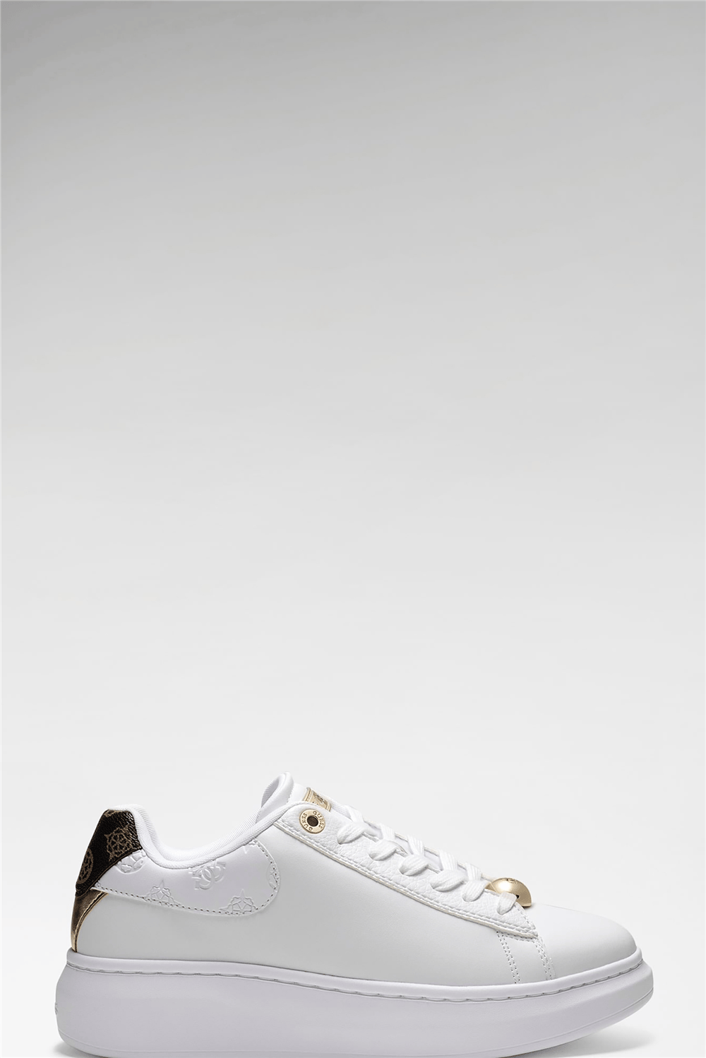 Guess Fireup Kadın Deri Sneaker Beyaz