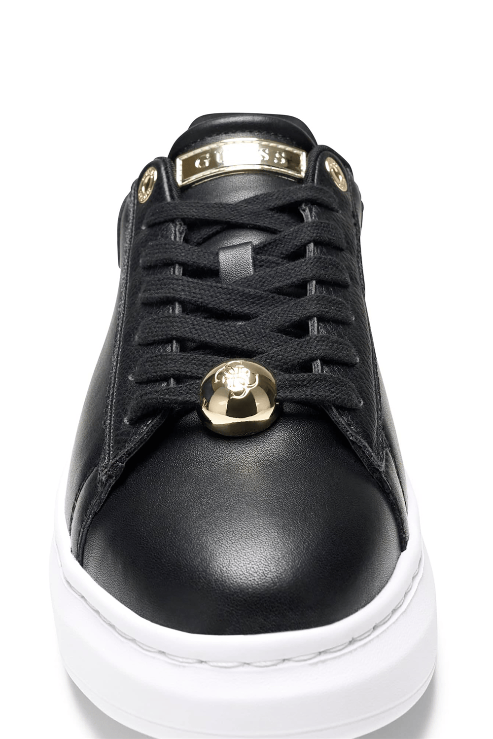 Guess Fireup Kadın Deri Sneaker Siyah