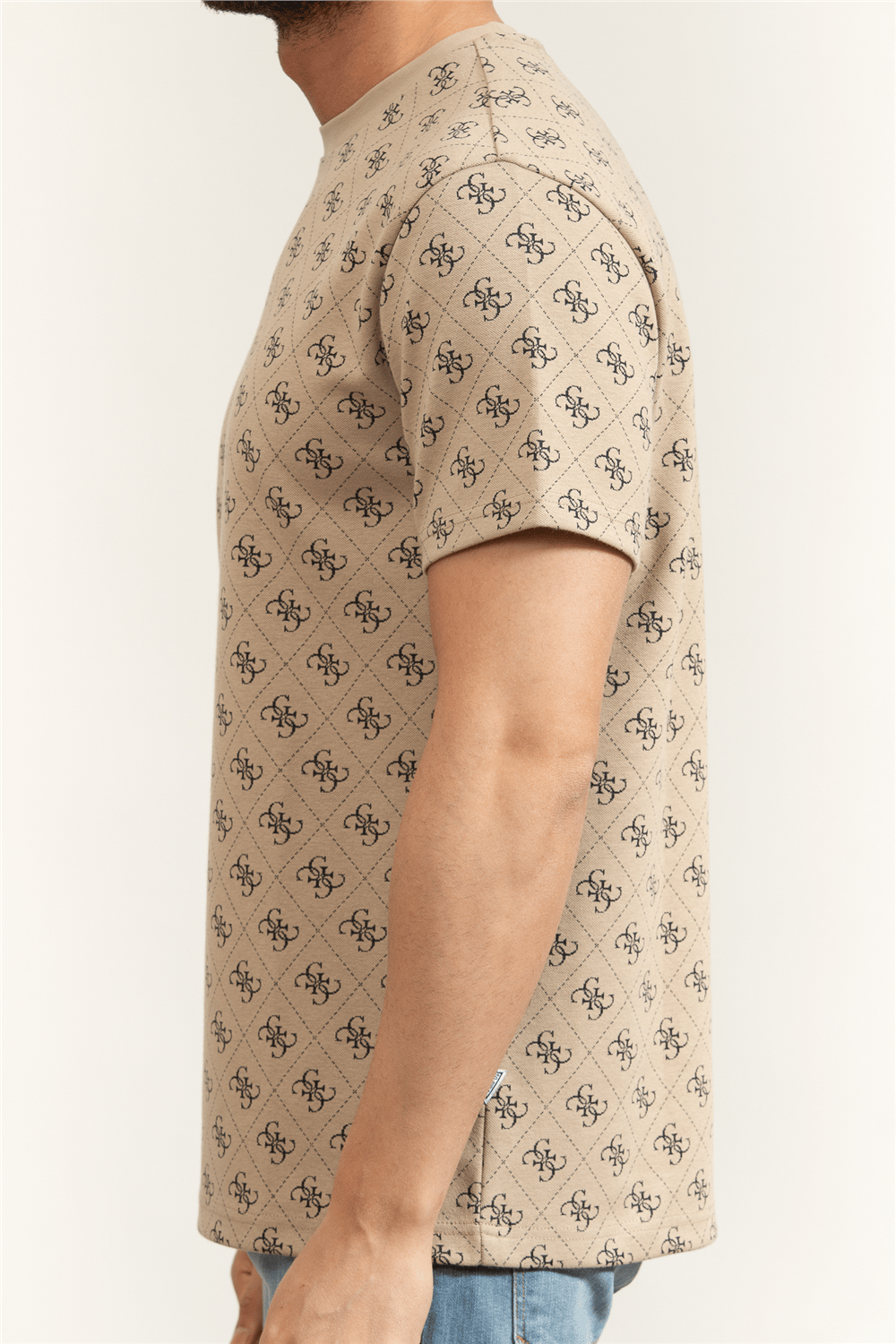Guess Jacquard Erkek Triko