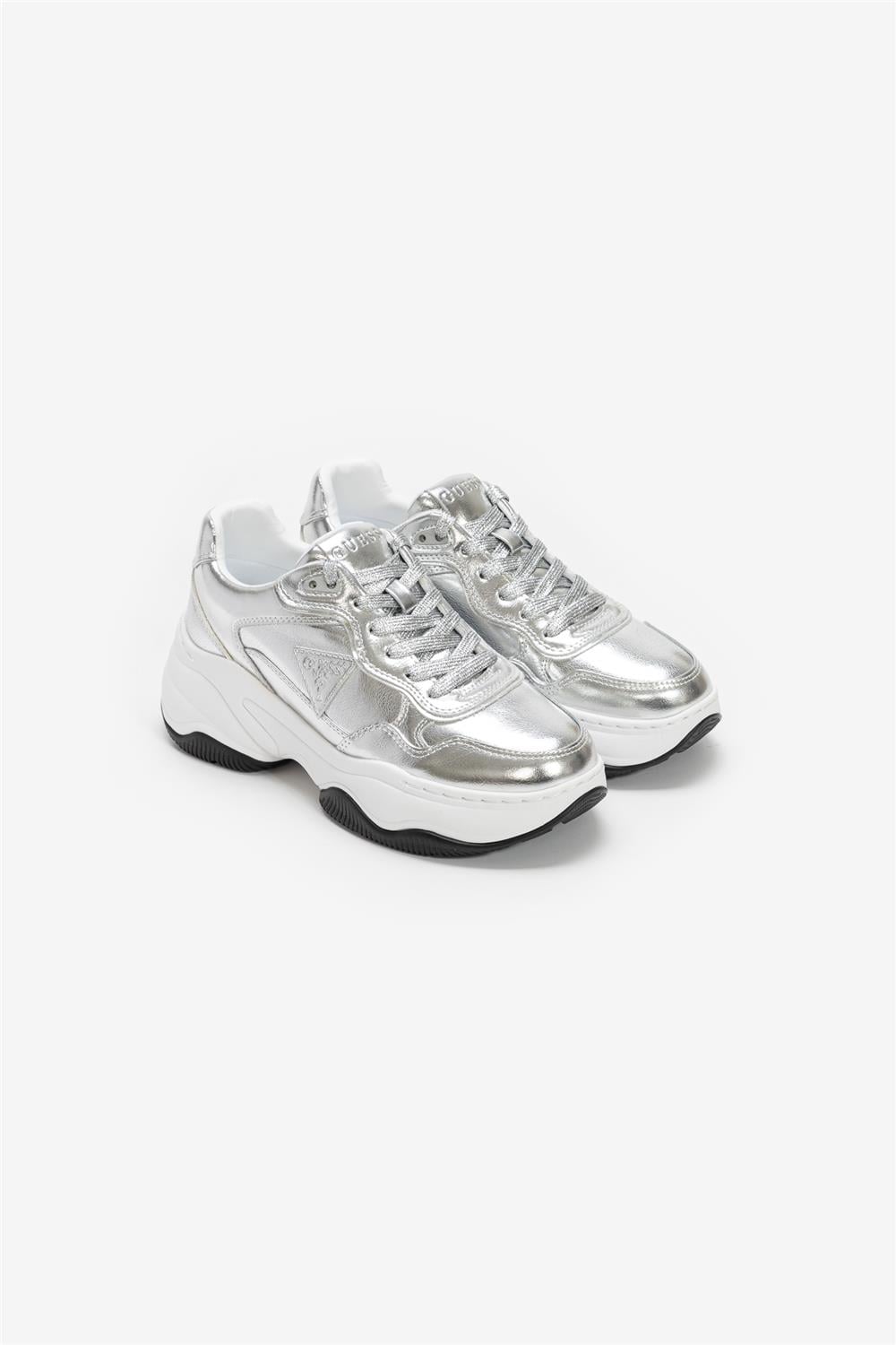 Guess Kadın Sneaker Gümüş