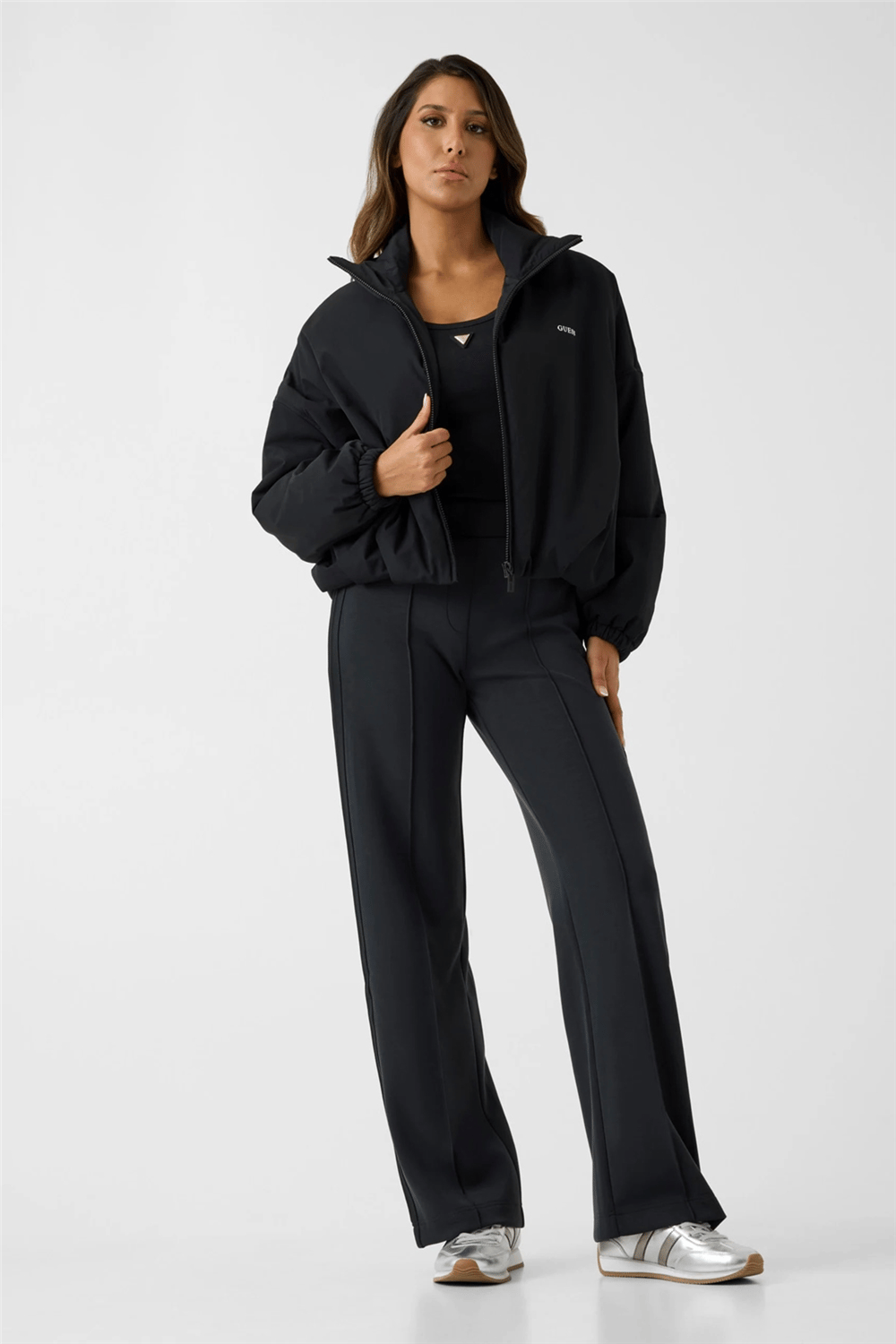 Guess Lyra Kadın Aktif Modal Karışımlı Regular Fit Eşofman Altı