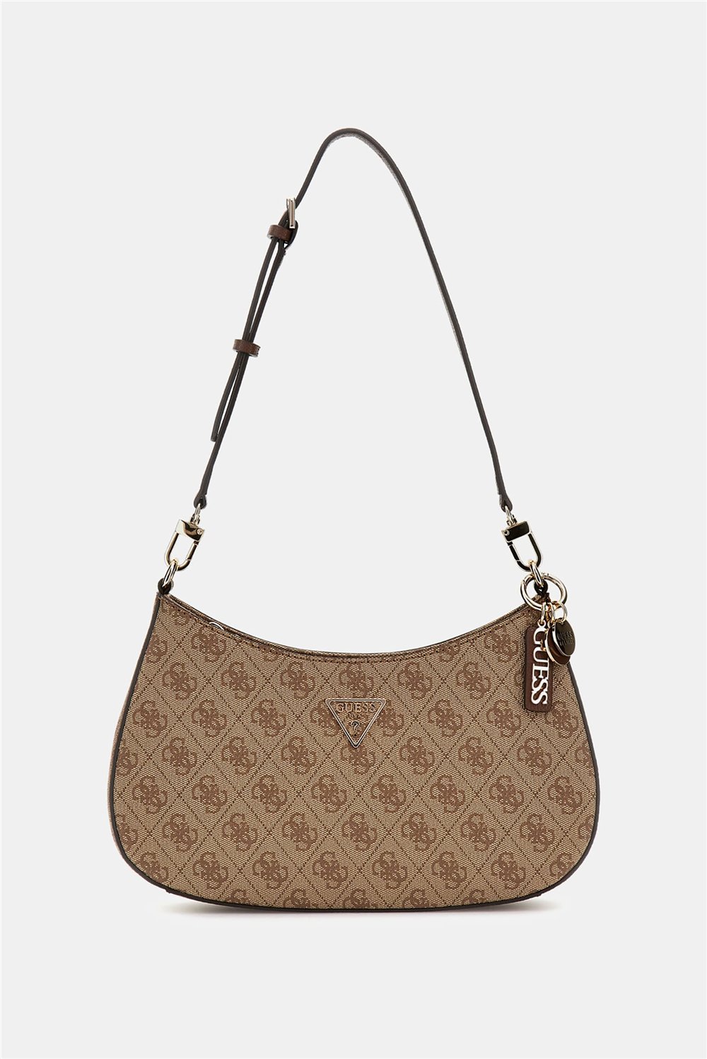 Guess Noelle Ii Kadın Mini Omuz Çantası Krem