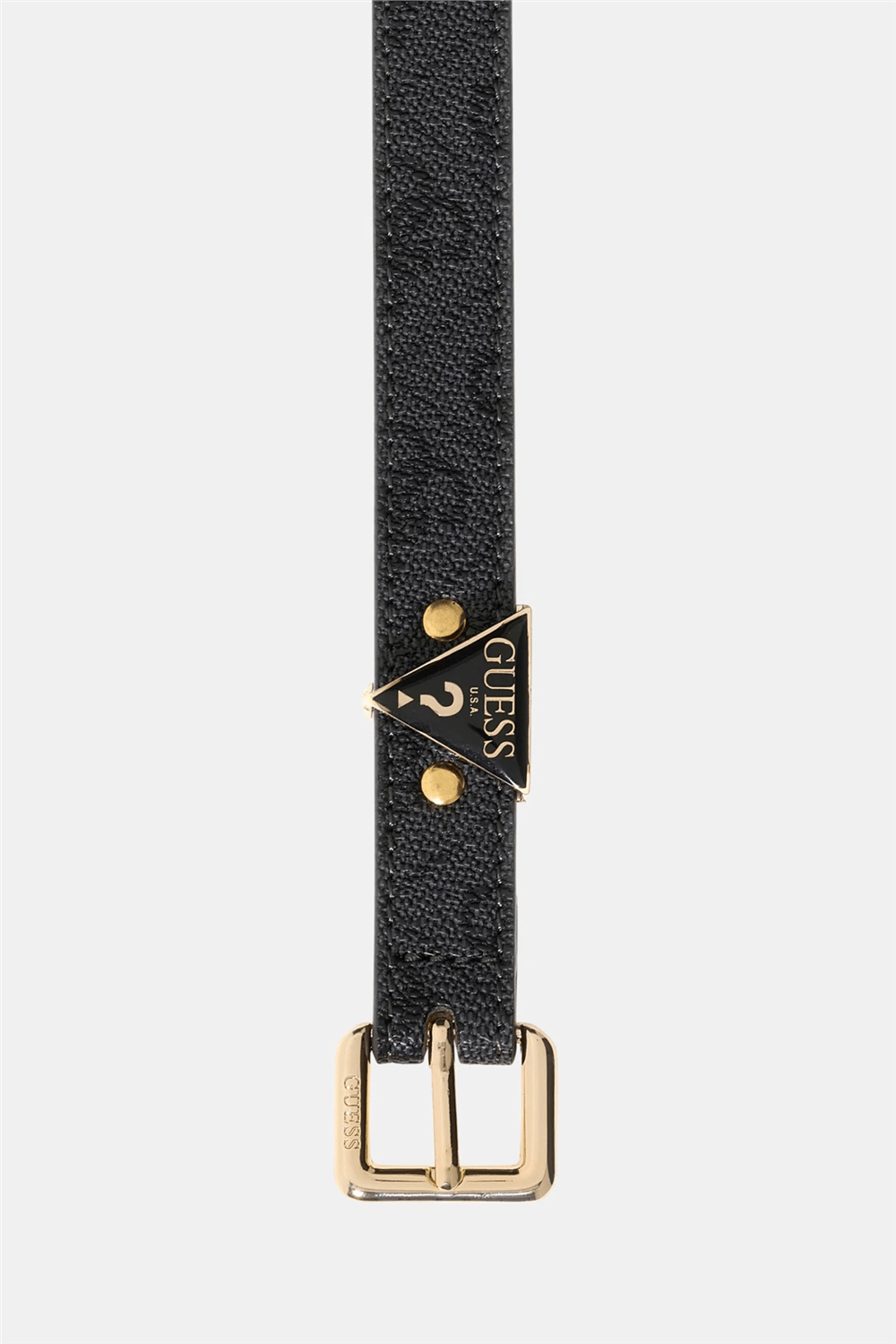 Guess Noelle Kadın Ayarlanabilir Çift Taraflı Kemer Gri