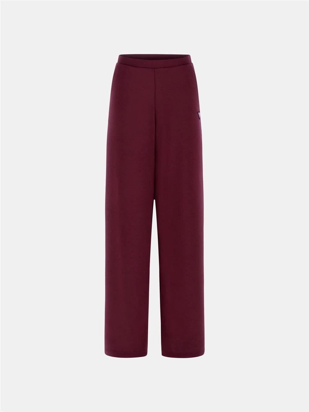 Guess Olympe Kadın Aktif Palazzo Fit Modal Karışımlı Scuba Eşofman Altı