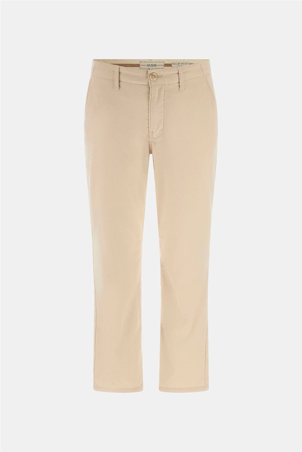 Guess Paolo Erkek Regular Fit Pantolon Kahverengi
