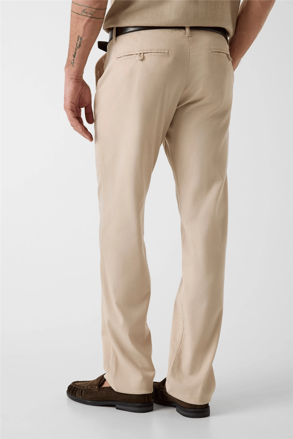 Guess Paolo Erkek Regular Fit Pantolon Kahverengi